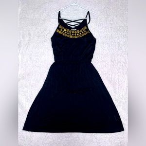 Earthbound Trading Co. Embellished Dress